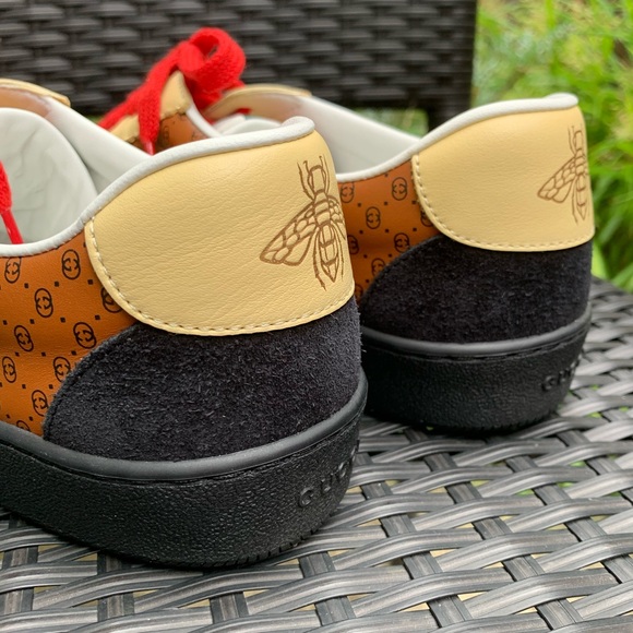 Authentic Gucci X Dapper Dan Leather Sneaker - Picture 9 of 14